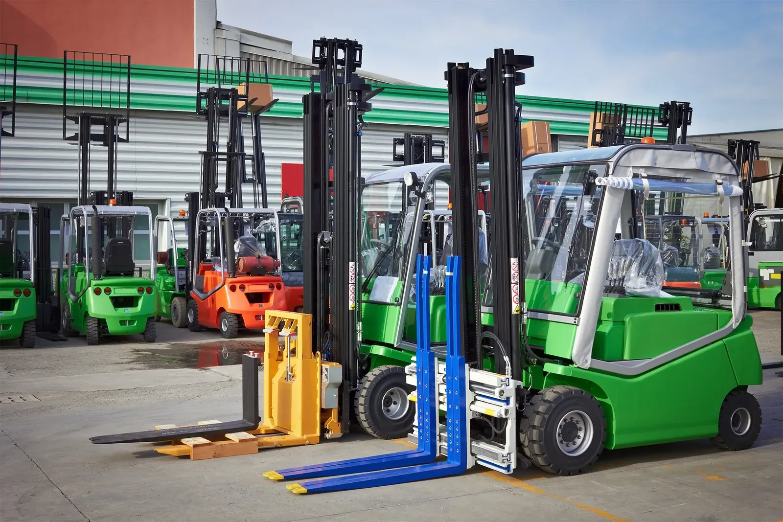 Monitoring electric forklifts with the FTC305